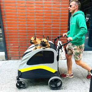 Premium Foldable Dog Stroller