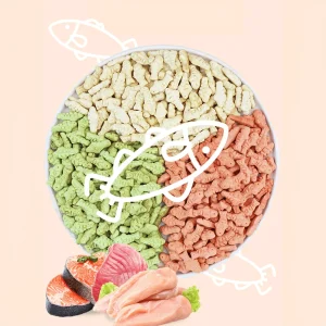 Fish Shape Biscuit for Cats